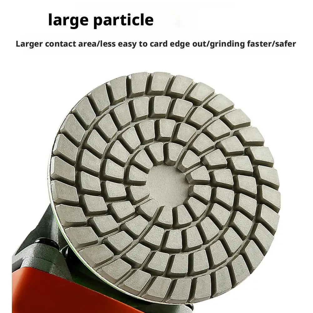 80mm Dry Polishing Disc for Angle Grinder – Tile & Marble