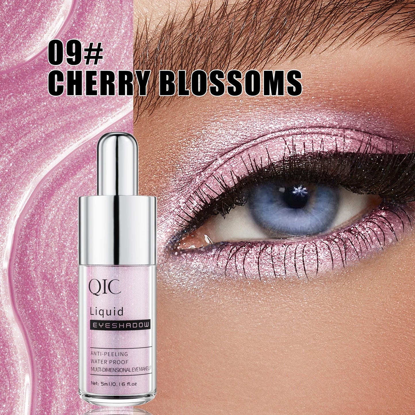 Diamond Sparkling Glitter Liquid Eyeliner – Waterproof & Quick Dry