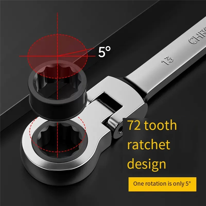 A36T-7PCS Ratcheting Wrench Set Standard Metric Combination Ratchet Wrenches Set For Car Repair And Household Repair Peaceful Pleasures Health and Wellness