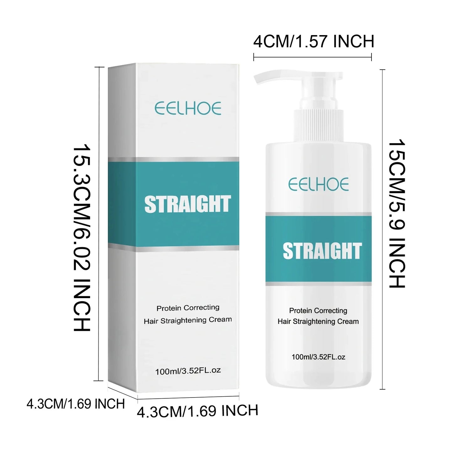 Professional Keratin Hair Straightening & Smoothing Cream Peaceful Pleasures Health and Wellness