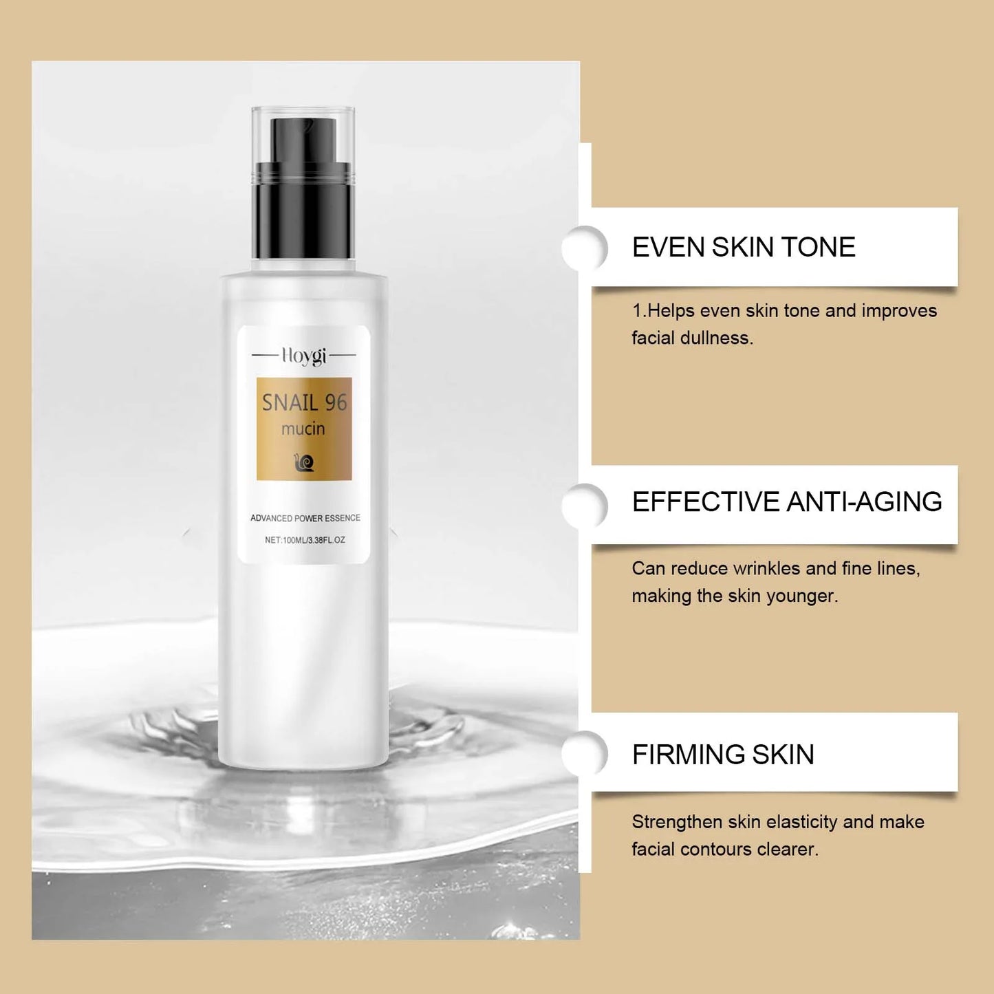 Snail 96 Mucin Power Essence – Hydrating Anti-Aging Face Serum