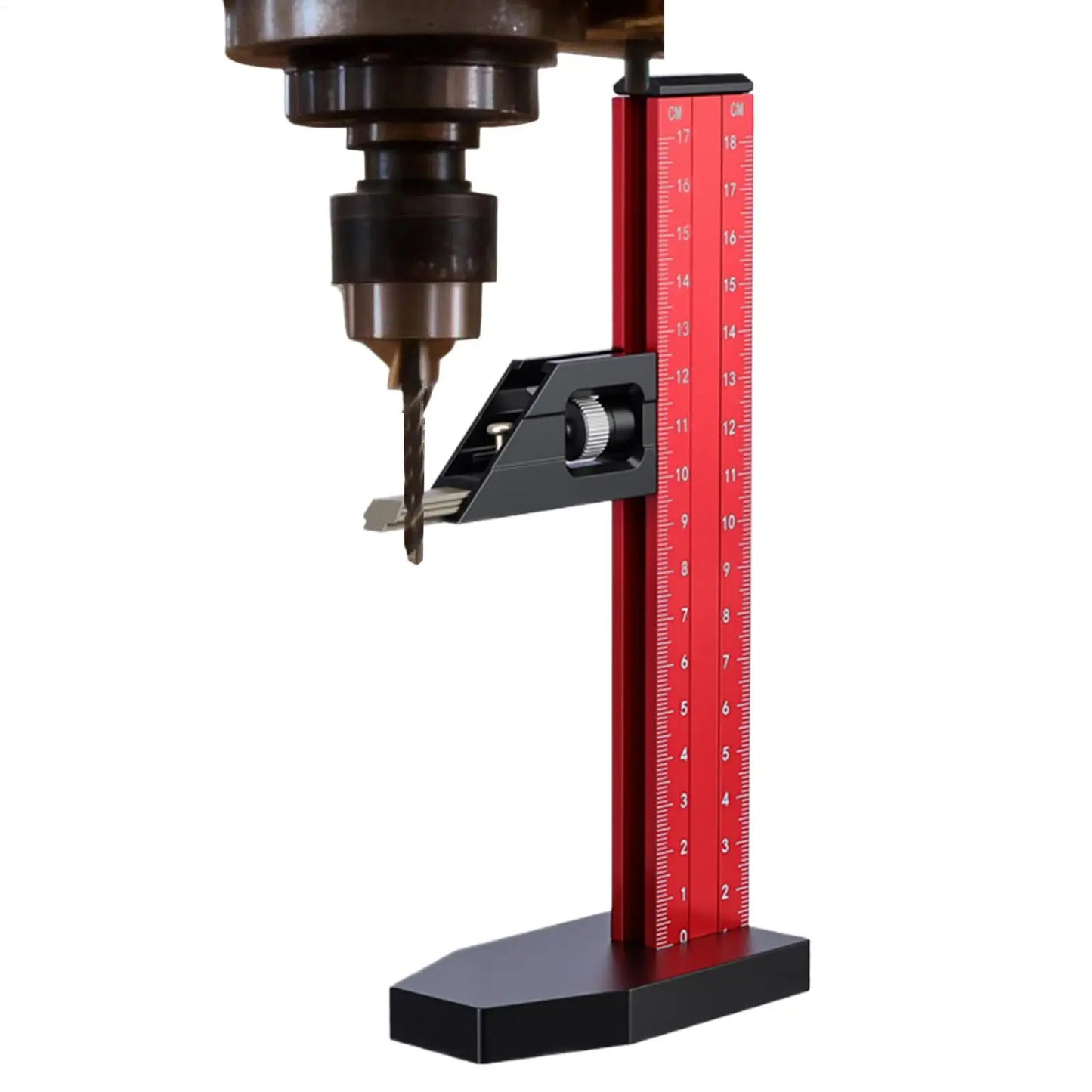Aluminum Alloy Table Saw Height & Depth Gauge – 0–7 In