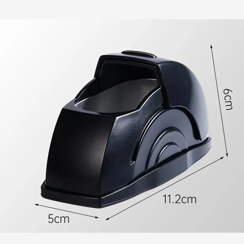 Car Ashtray Door Style Smokeless Ash Tray With Lid Portable Auto Truck Trash Bin Garbage Can Stainless Steel Liner Accessory Peaceful Pleasures Health and Wellness