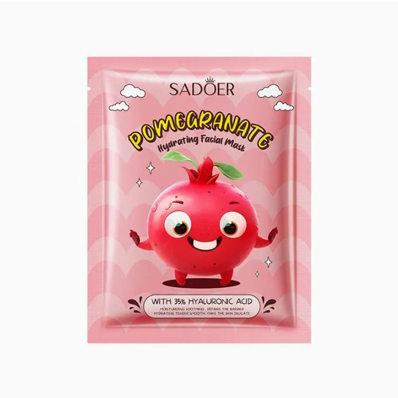 SADOER Hyaluronic Acid Collagen Sheet Mask 5-Pack | K-Beauty