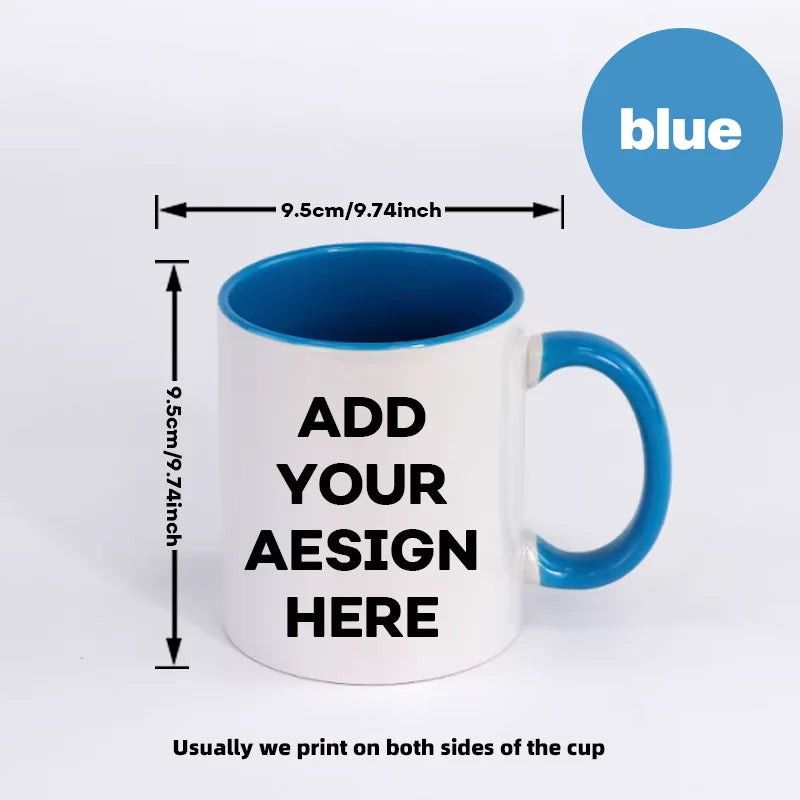 Custom Photo & Text Coffee Mug – Personalized Gift