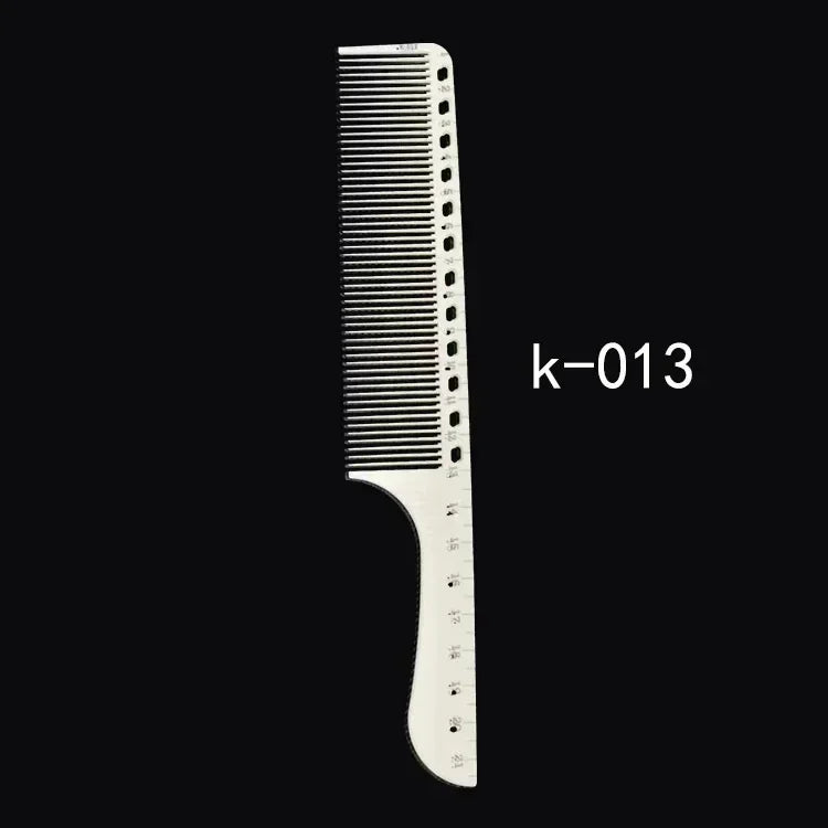 1PC High Quality Laser Scale Hair Comb Professional Hairdressing Comb Hair Brushes Salon Hair Cutting Styling Tools Barber Comb Peaceful Pleasures Health and Wellness K013