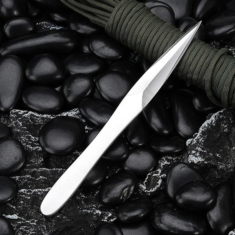 Stainless steel tea knife tea set Pu'er special Kung Fu tea brewing tool tea needle tea ceremony accessories with leather case Peaceful Pleasures Health and Wellness