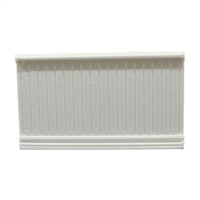 1:12 Dollhouse Miniature White Wainscot Wall Panel – PETG