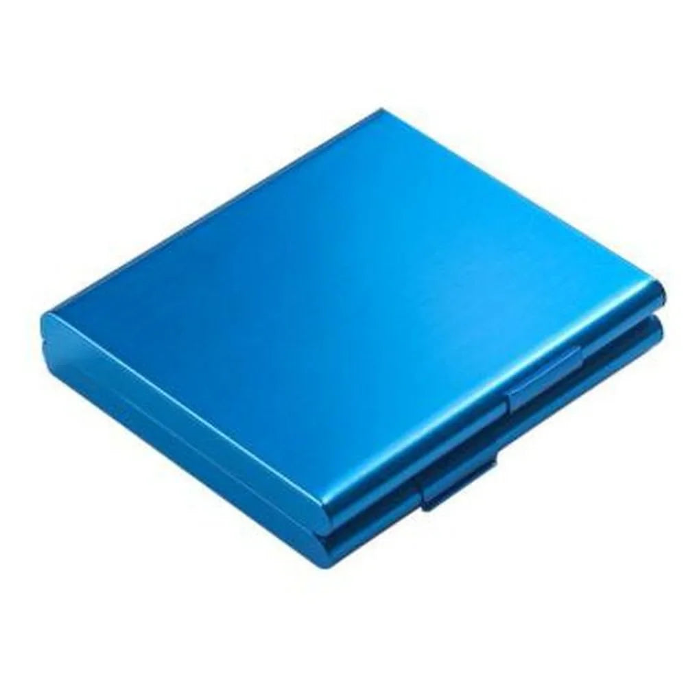 Ultra-thin Clamshell Cigarette Case 20 Sticks Aluminum Alloy Creative