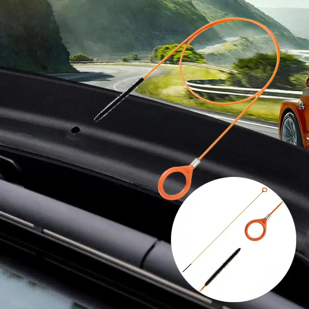 81cm/130cm Car Sunroof Drain Cleaner Brush Unclogging Blocked Tubes Tools & Sewer Unclogger Cleaning Brush Car Pipe Cleaner Peaceful Pleasures Health and Wellness