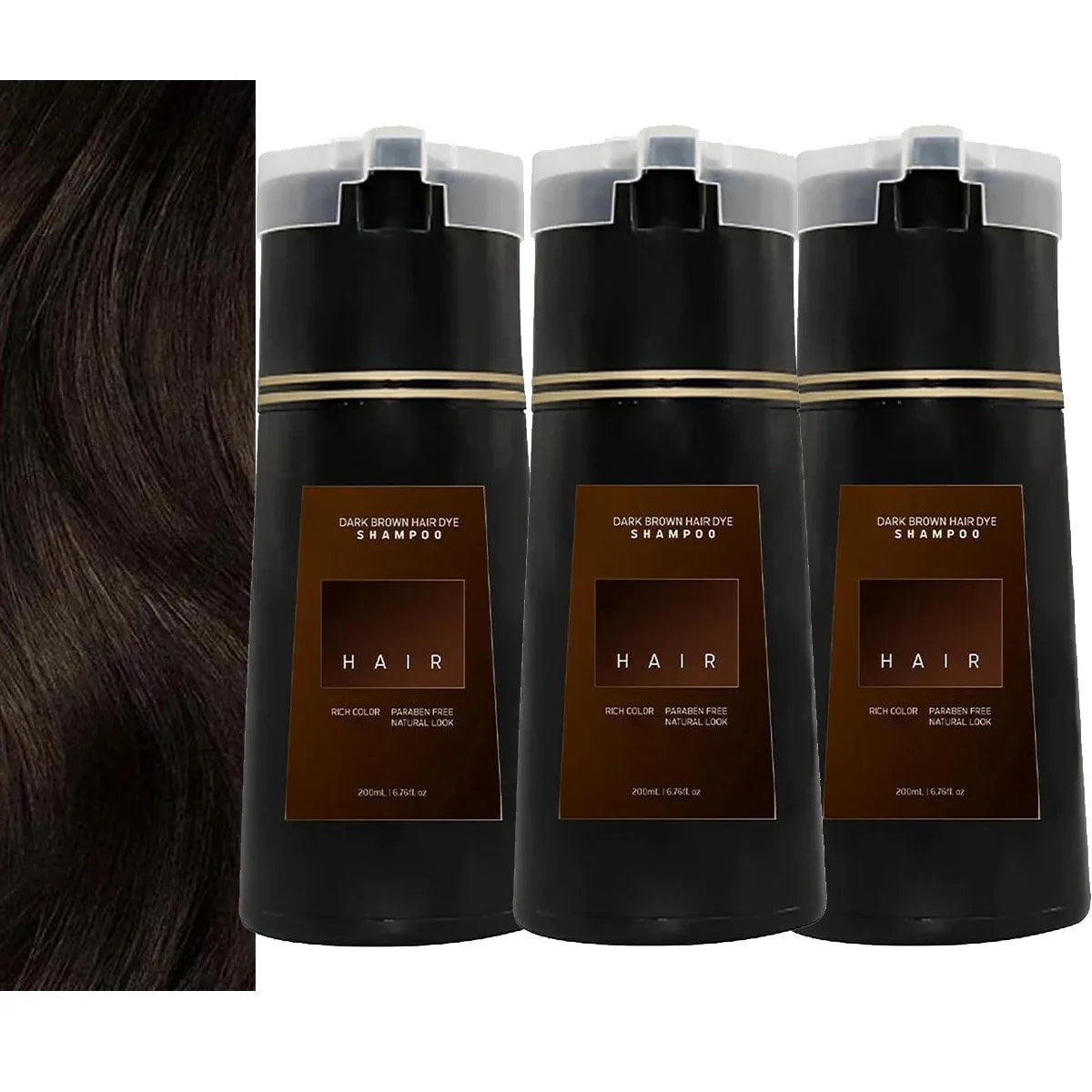 Nova Hair Dye Color Shampoo – Gray Coverage in Minutes