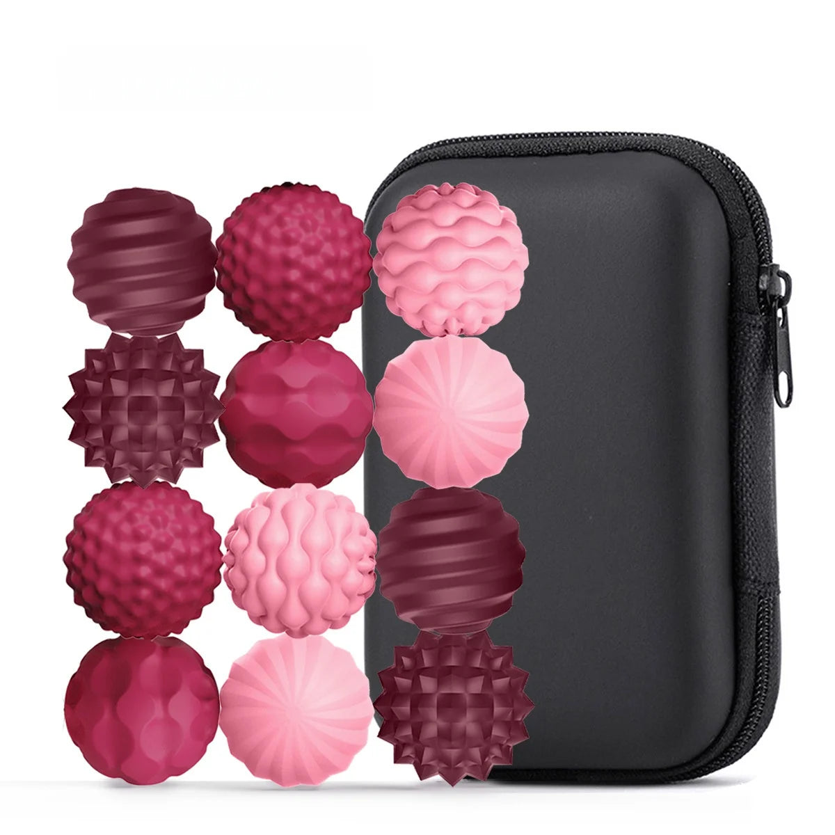 Silicone Magnetic Fidget Balls Set – 6 or 12 Pcs Sensory Toy