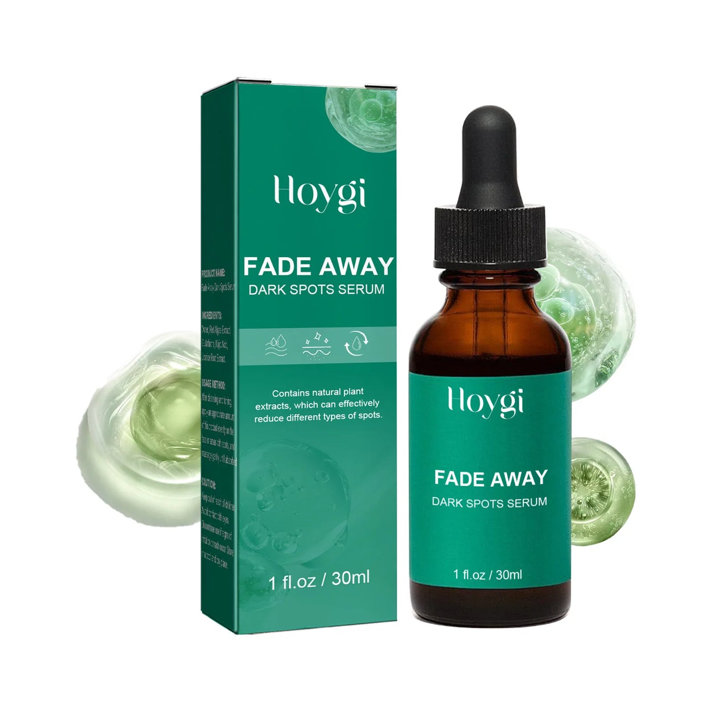 Dark Spots Treatment Serum Fade Acne Marks Remove Melasma Anti Pigmentation Whitening Freckle Nourishing Pores Shrinking Essence Peaceful Pleasures Health and Wellness 30ml Boxed