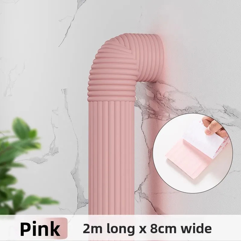 2M Decorative Pipe Cover Sleeve – Hide Indoor Utility Lines