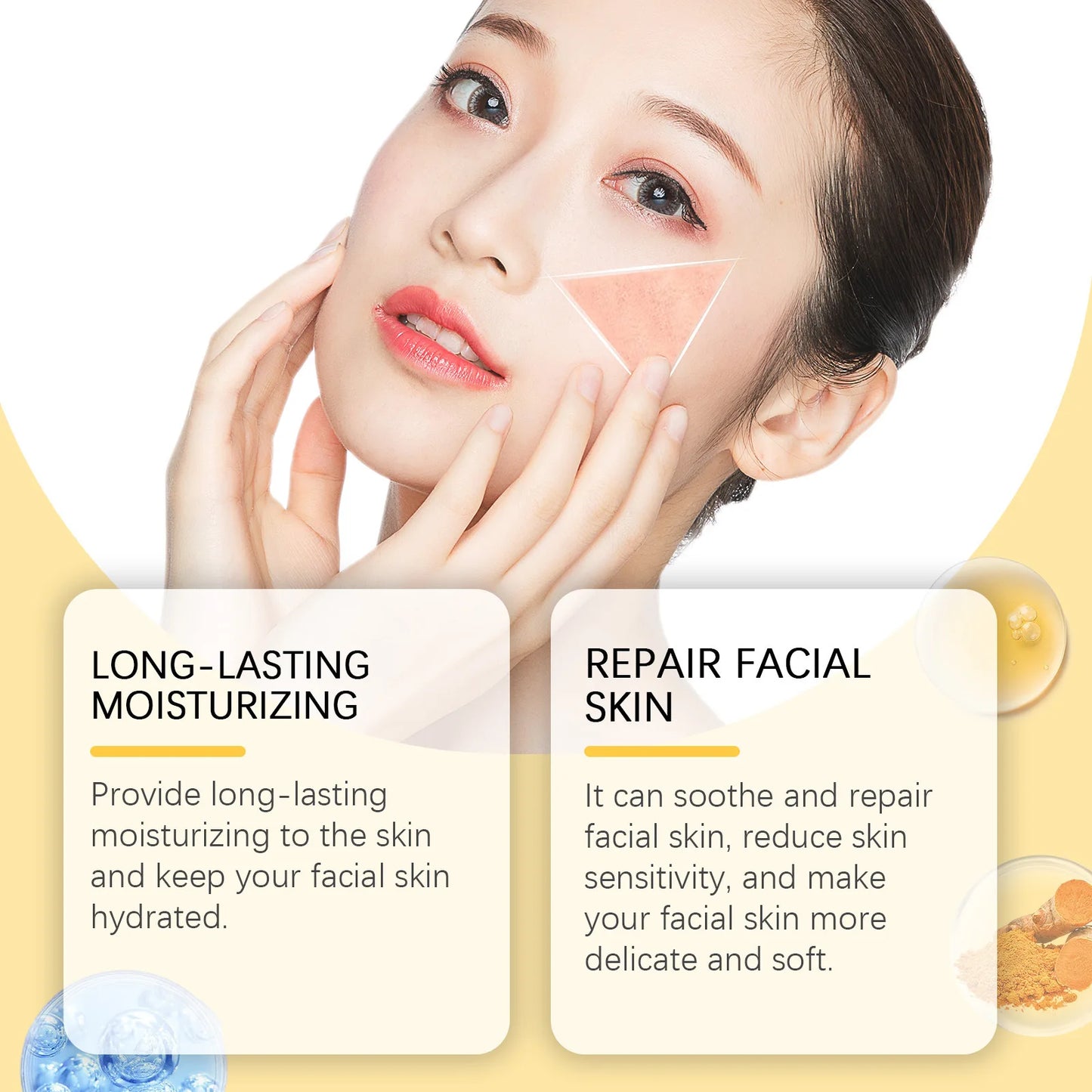 Turmeric Face Moisturizer – Brightening & Hydrating Cream Peaceful Pleasures Health and Wellness