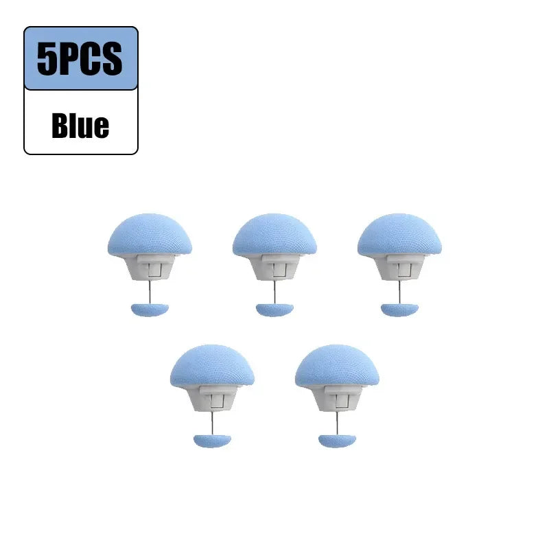 Beach Towel Clips Quilt Cover Clothes Pegs Bed Sheet Laundry Tongs Quilt Setter Clip Dirty Laundry Basket Safety Double Pressure Peaceful Pleasures Health and Wellness Blue-4pcs