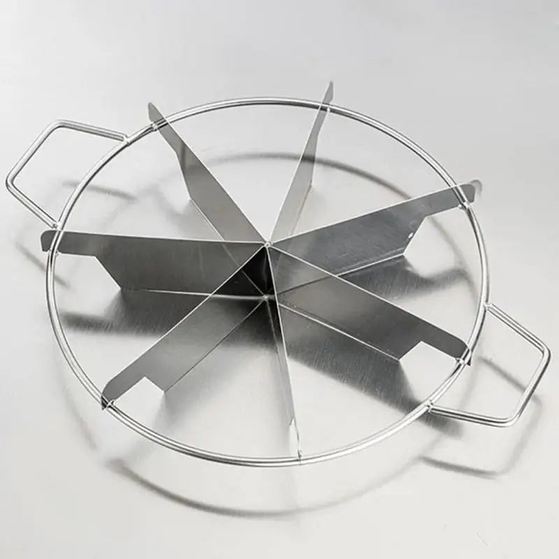 Round Thousand-layer Mousse Cake Pizza Slicer Stainless Steel Cake Cutting Mold Divider Baking Tool Cake For Bakeries & Home use Peaceful Pleasures Health and Wellness