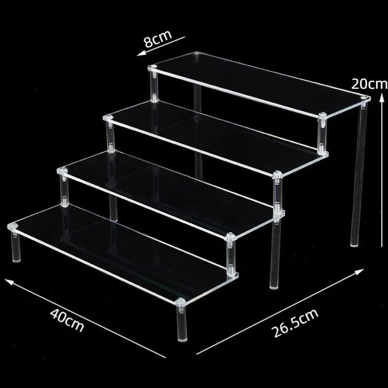 Acrylic Display Riser Rack – Perfume, Makeup & Cupcake Stand