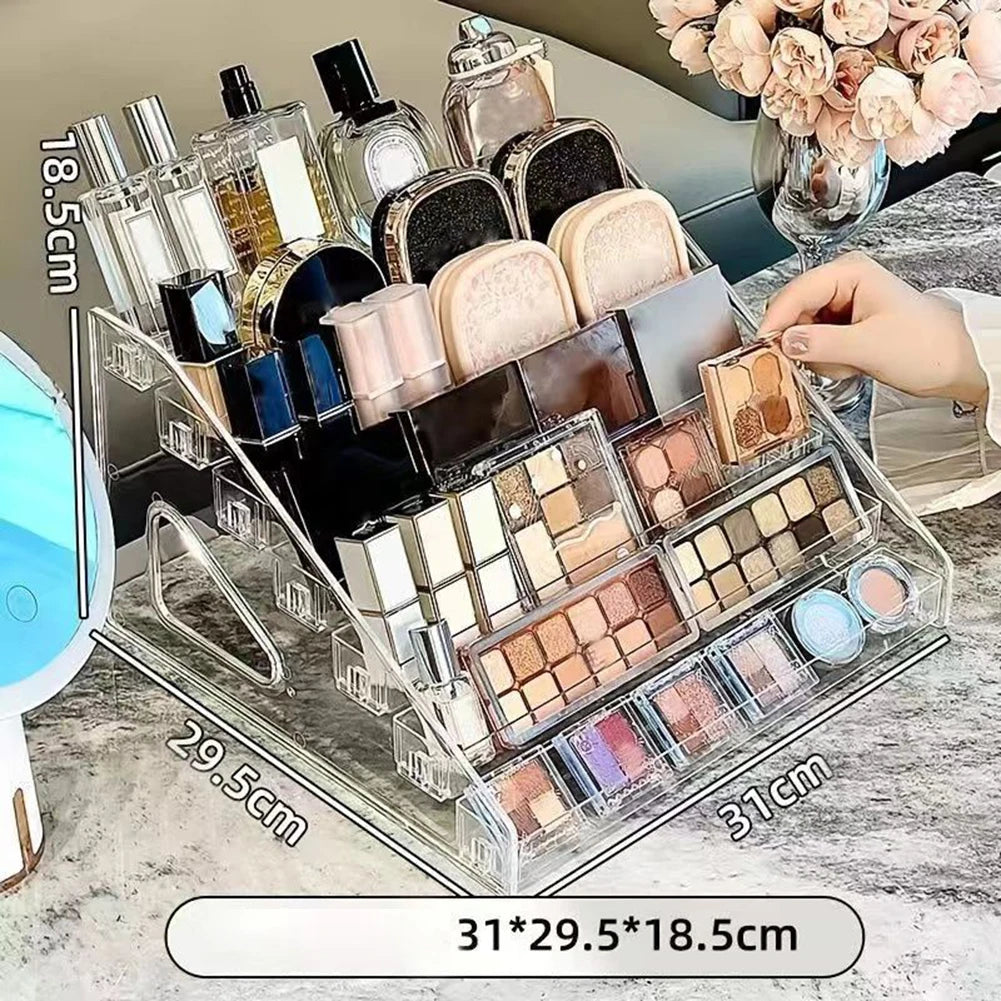 3 5 7 Layers Acrylic Ladder Display Rack Storager Multi-layer