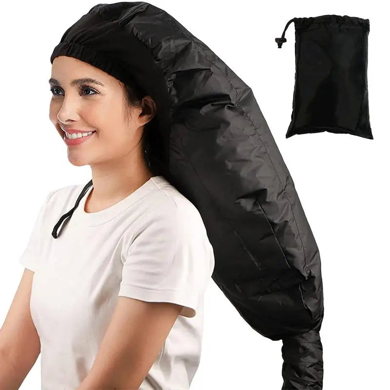 Bonnet Hood Hair Dryer Attachment – Portable Soft Drying Cap