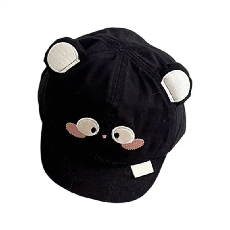 Baby Cotton Sun Hat – Cute Animal Design & Adjustable Strap