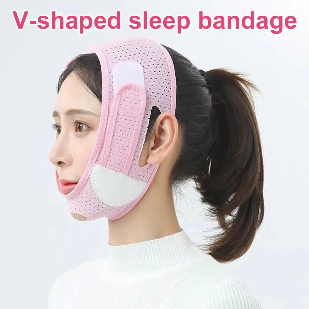 Double Chin Reducer, Face Slimming Strap, V Shaped Mask Eliminator, Remover,Tape,Belt for women, Anti- Wrinkle Face Mask, Liftin Peaceful Pleasures Health and Wellness