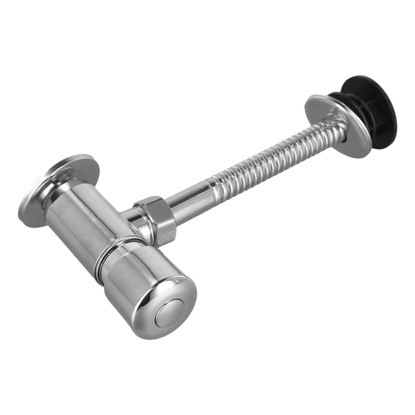 Hand Press Urinal Flush Valve Button Manual Delay Automatic Shutoff