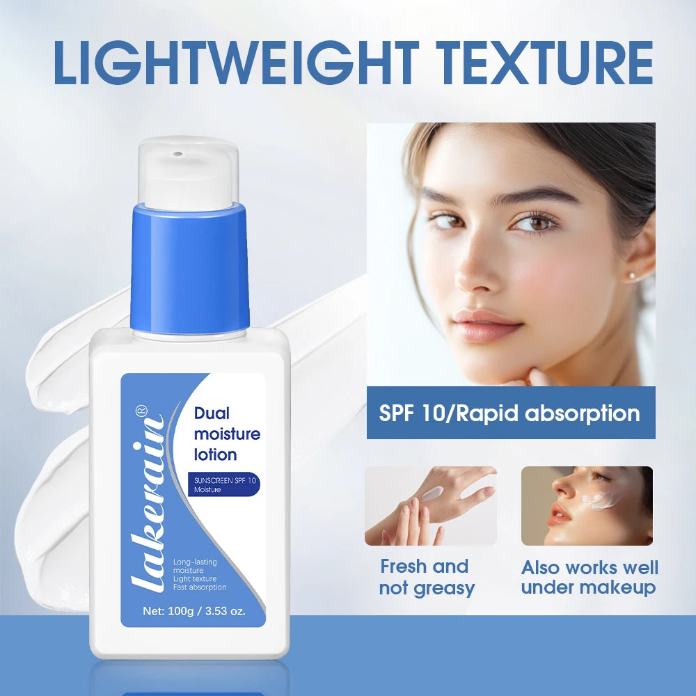 Milk Toner & Moisturizing Lotion Set Long Lasting Hydrating Oil Control Soothing Skin SPF10 Sunscreen Suitable For All Skin Type Peaceful Pleasures Health and Wellness