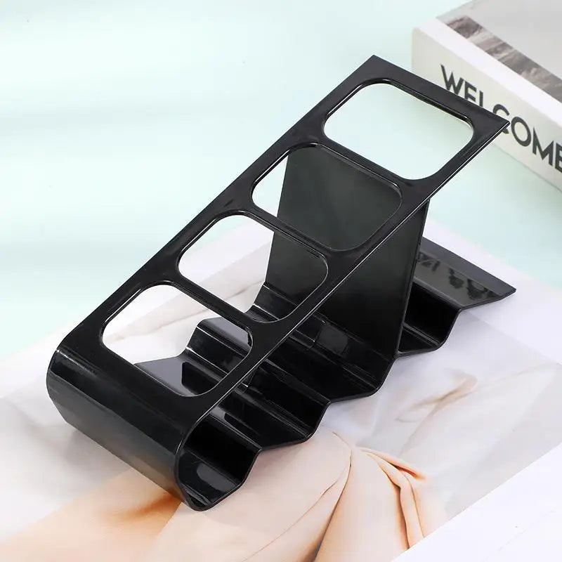 Desktop Remote Control Organizer Rack | Plastic Storage Shelf