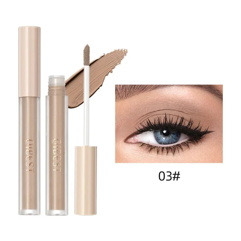 8-Color Matte Nude Liquid Eyeshadow | Waterproof & Long-Lasting
