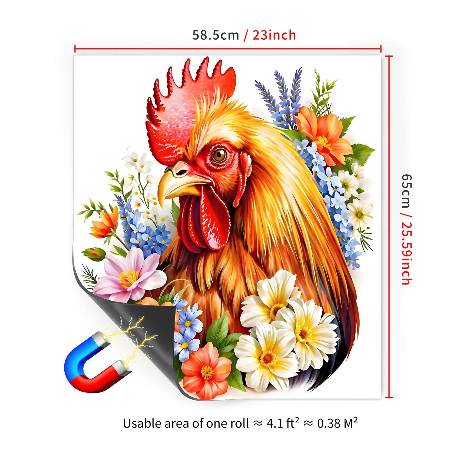 Household dishwasher magnetic patch refrigerator magnetic patch kitchen household Peaceful Pleasures Health and Wellness MDS50