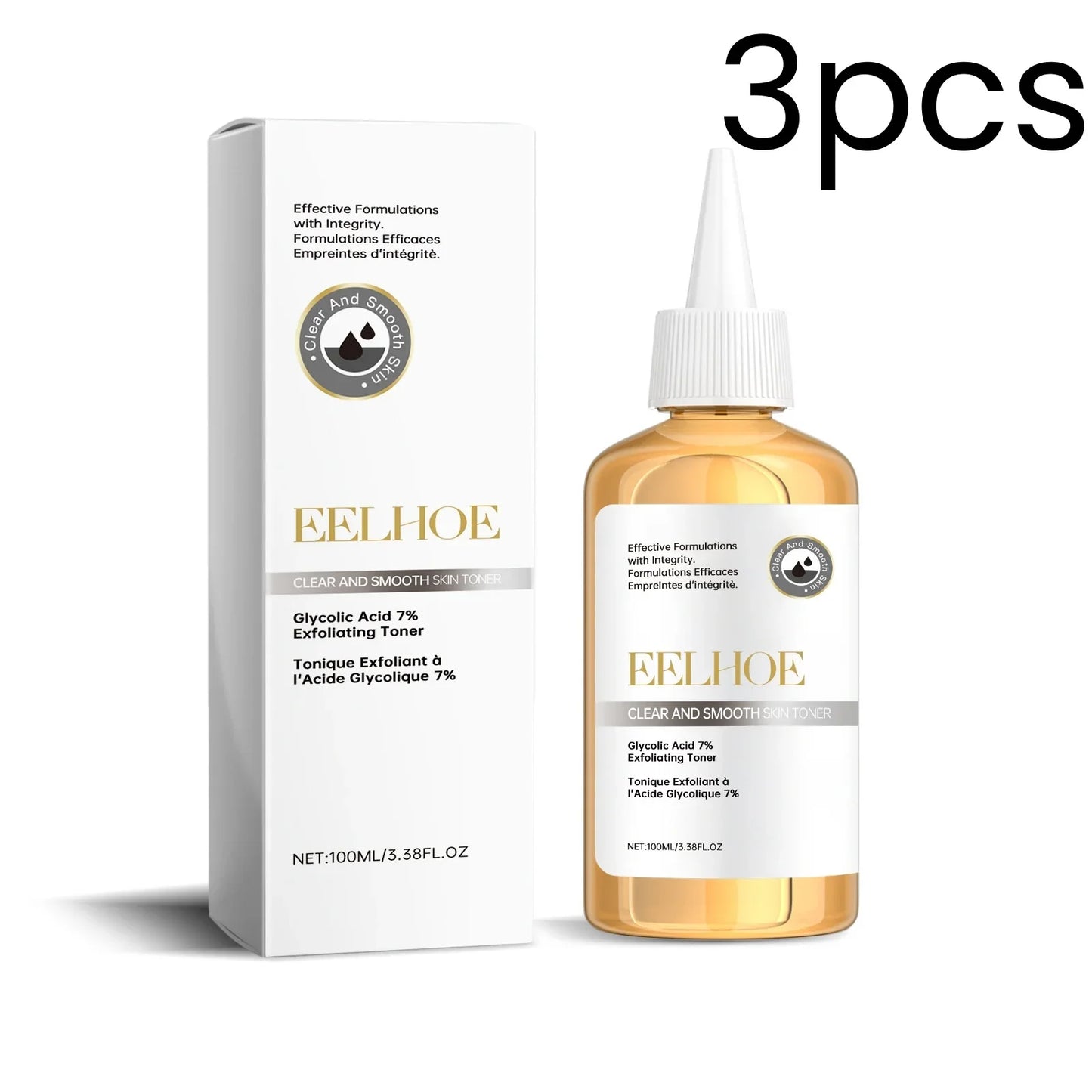 EELHOE Glycolic Acid Toner – Exfoliate, Brighten & Hydrate
