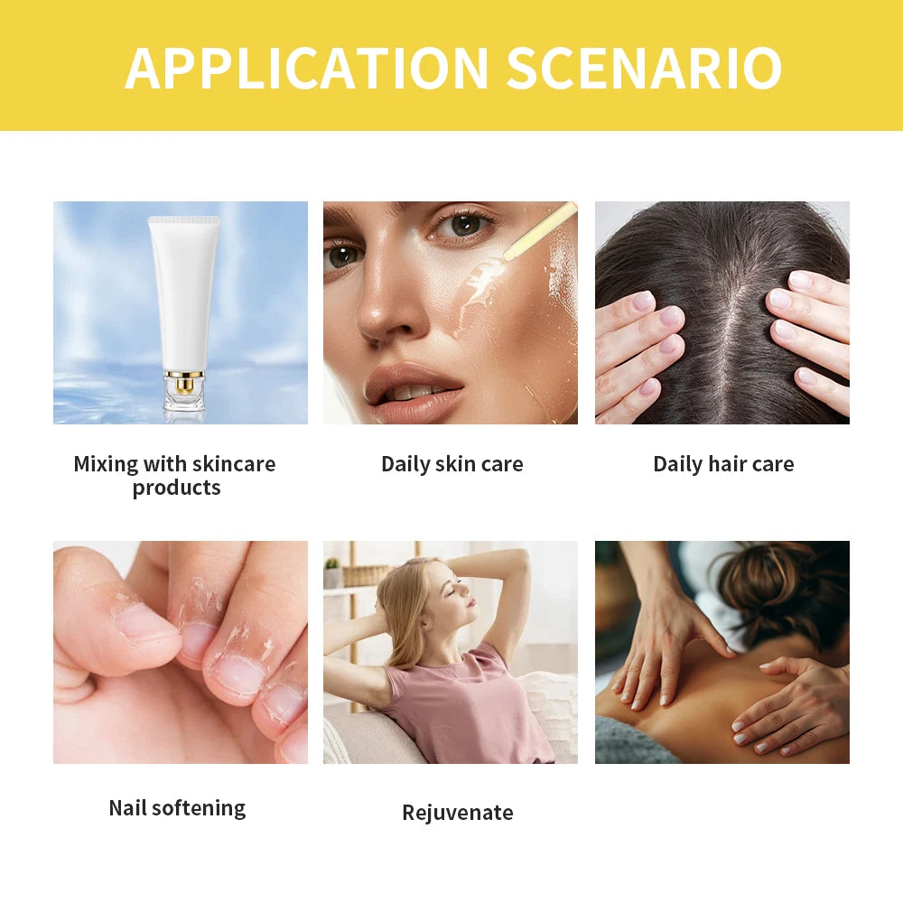 Vitamin E Face Oil Skin Care Deep Repairing Anti Wrinkles Whitening Face Enhance Skin Elasticity Facial Care Essencial Oil Peaceful Pleasures Health and Wellness