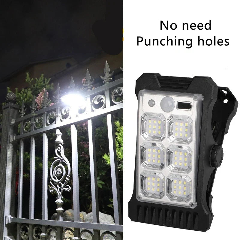 SHINEKNOT IP65 Solar Outdoor Wall Light | Motion Sensor LED