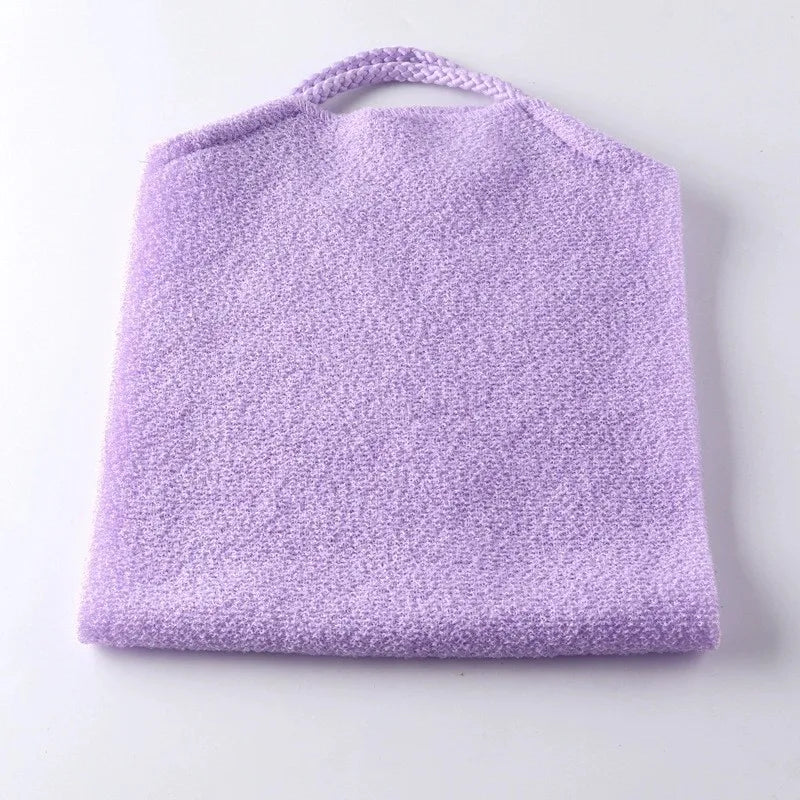 Japanese Nylon Exfoliating Bath Towel & Body Back Scrubber
