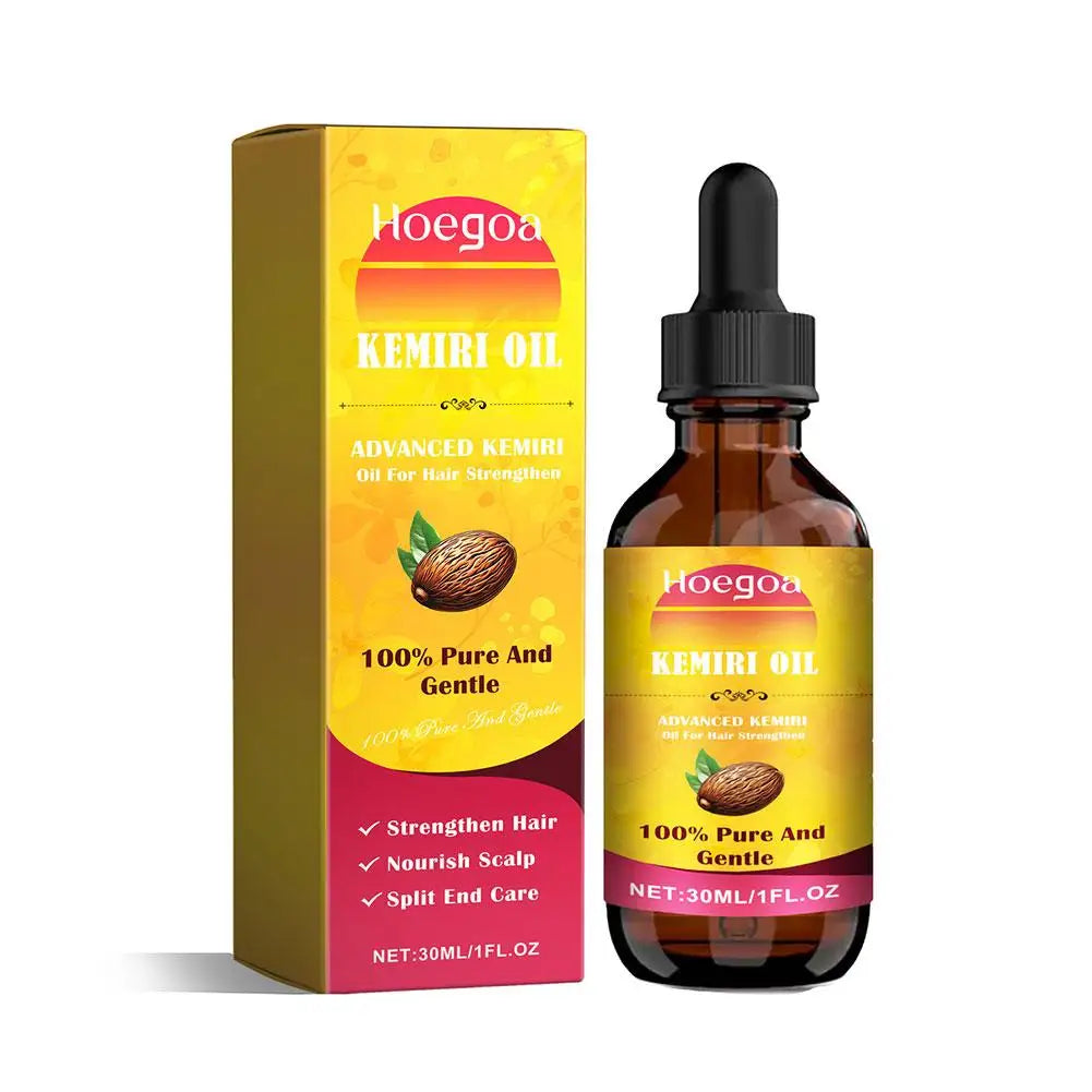 30ml Black Sesame Hair Strengthening Oil Ginger Biotin Essential Oils Nourishing Treatment Split Ends Dry All Types Peaceful Pleasures Health and Wellness C 30ml