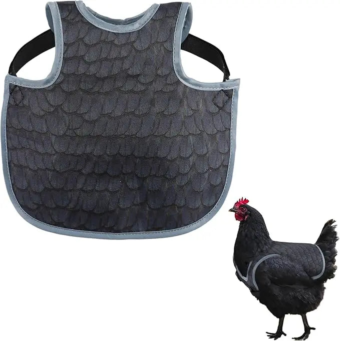 Chicken Saddles for hens, Chicken Apron Back Protector for Hens With Adjustable Strap, Chicken Hen Mating Saddle Peaceful Pleasures Health and Wellness