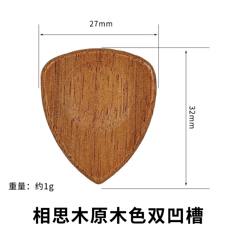Wood Guitar Pick Electric Parts Premium Guitarpicks Enhancing Grip