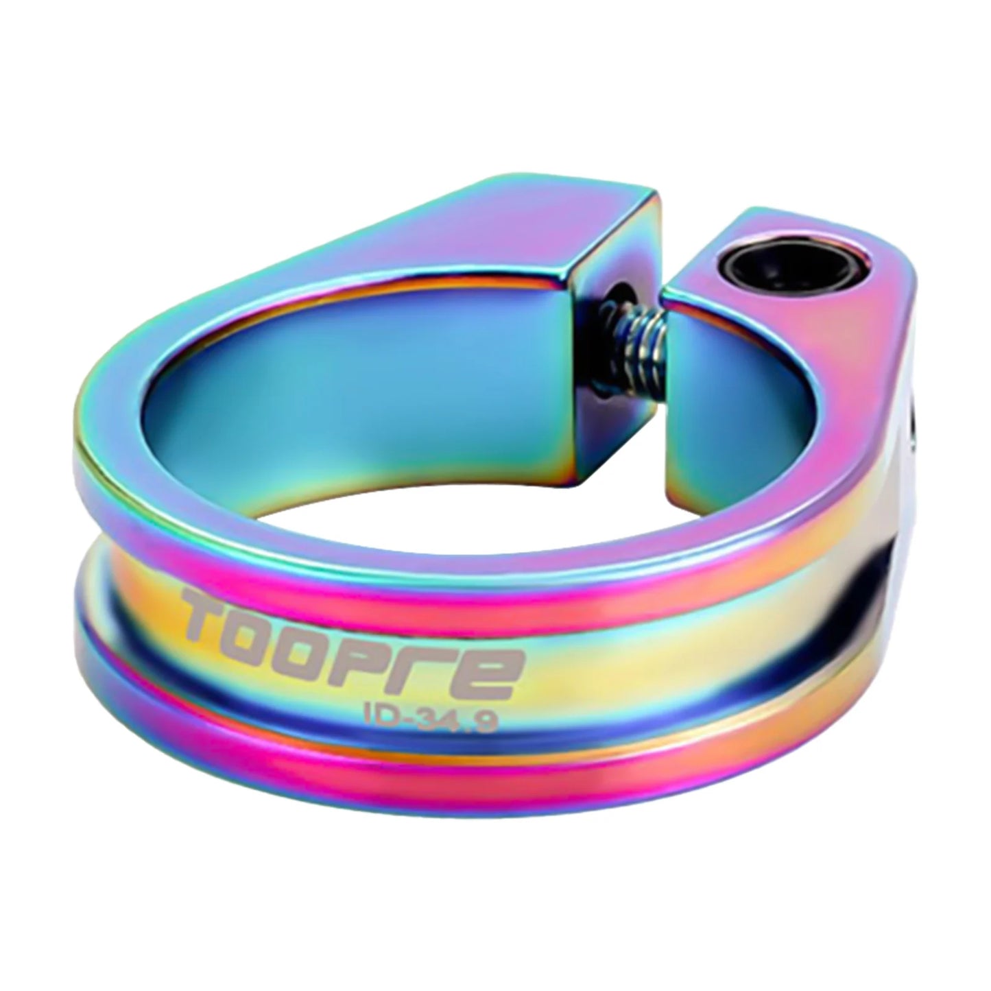 Aluminum Alloy Road Bike Seat Clamp Bicycle Seatpost Collar Clamp Tube Clips Gift for Cycling Enthusiasts Peaceful Pleasures Health and Wellness 34.9MM