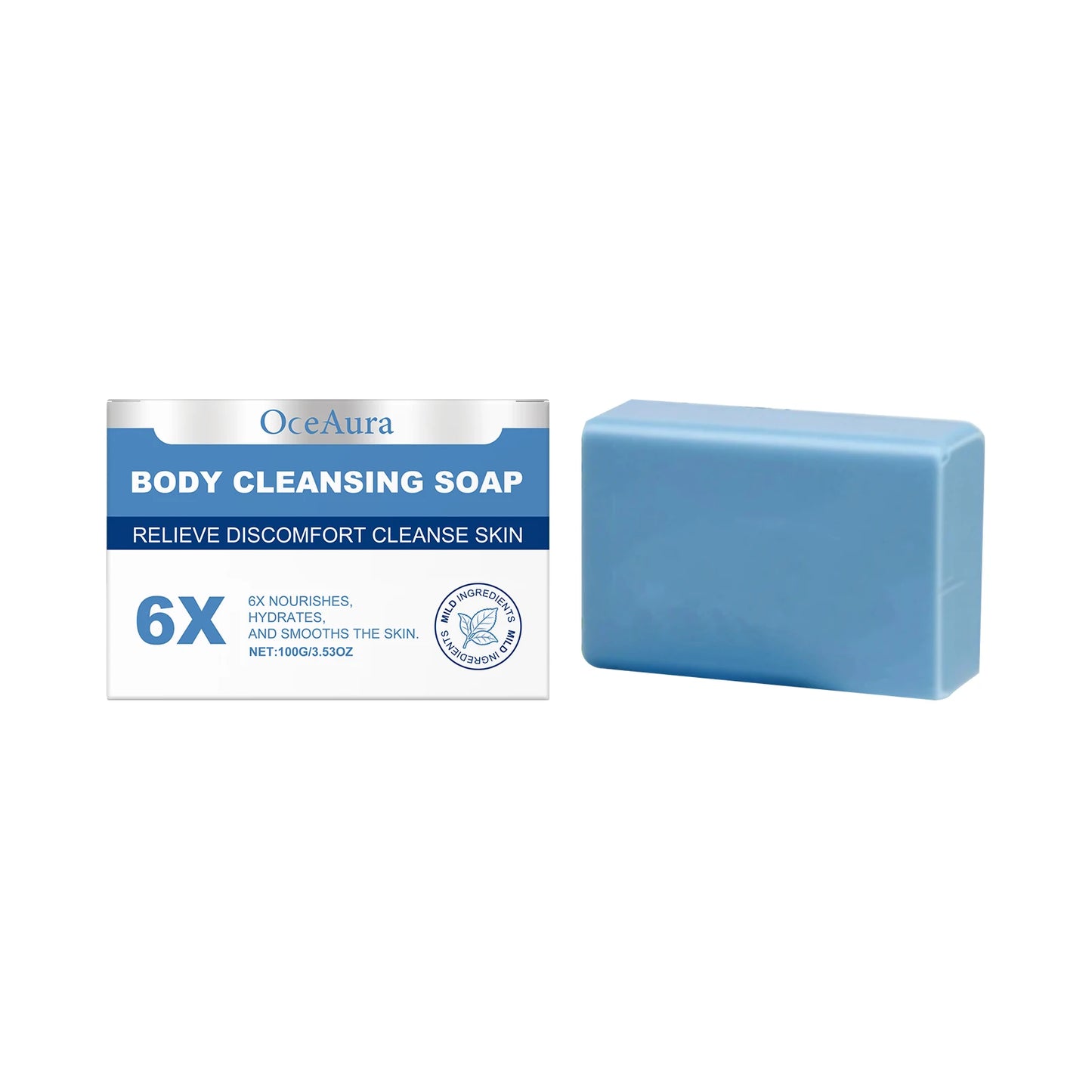 Jaysuing 3-in-1 Moisturizing Body Cleansing Soap Bar 100g