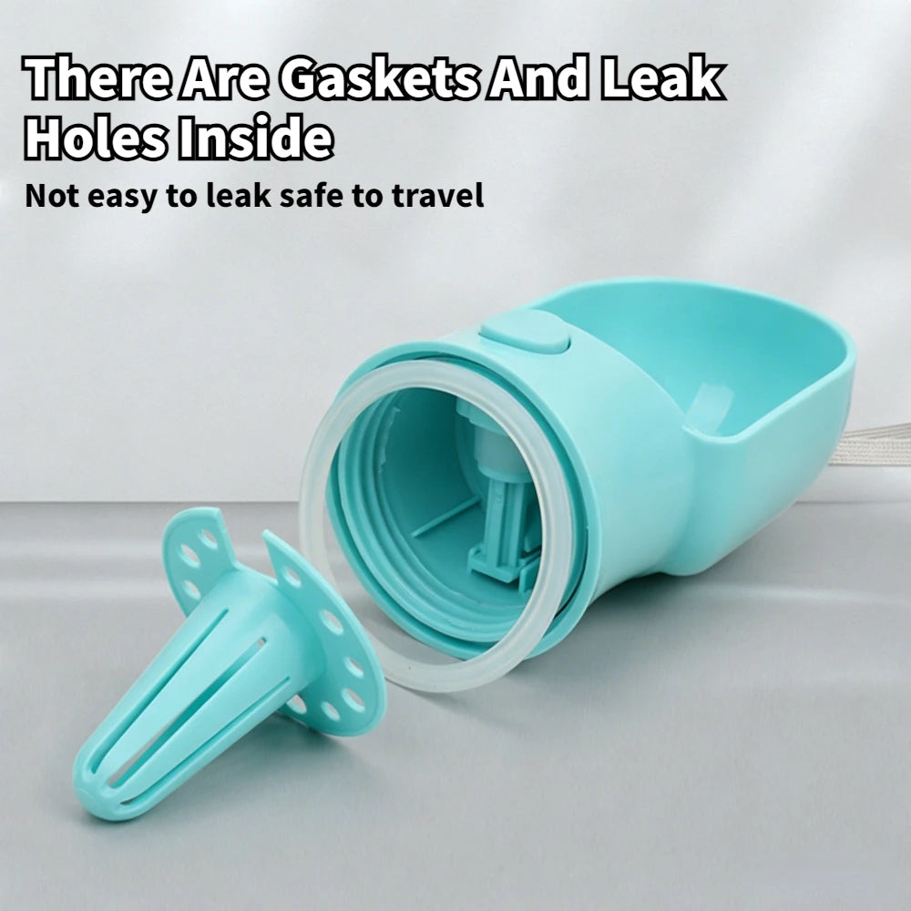 Portable Dog Cat Water Bottle with Storage Food and Water Container for Puppy Pets dogs Feeder Bowl Outdoor Travel Pet supplies Peaceful Pleasures Health and Wellness