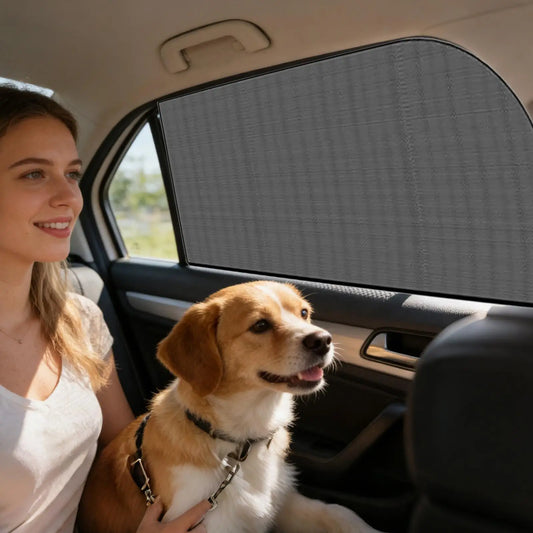 2-Pack Car Side Window Sunshade | UV Block & Heat Shield Car Window Sunshade Oasis Select