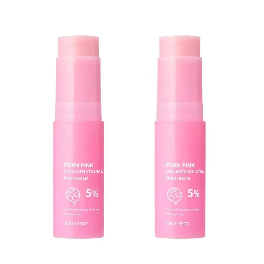 PDRN Pink Collagen Multi Balm Stick – Hydrating & Plumping