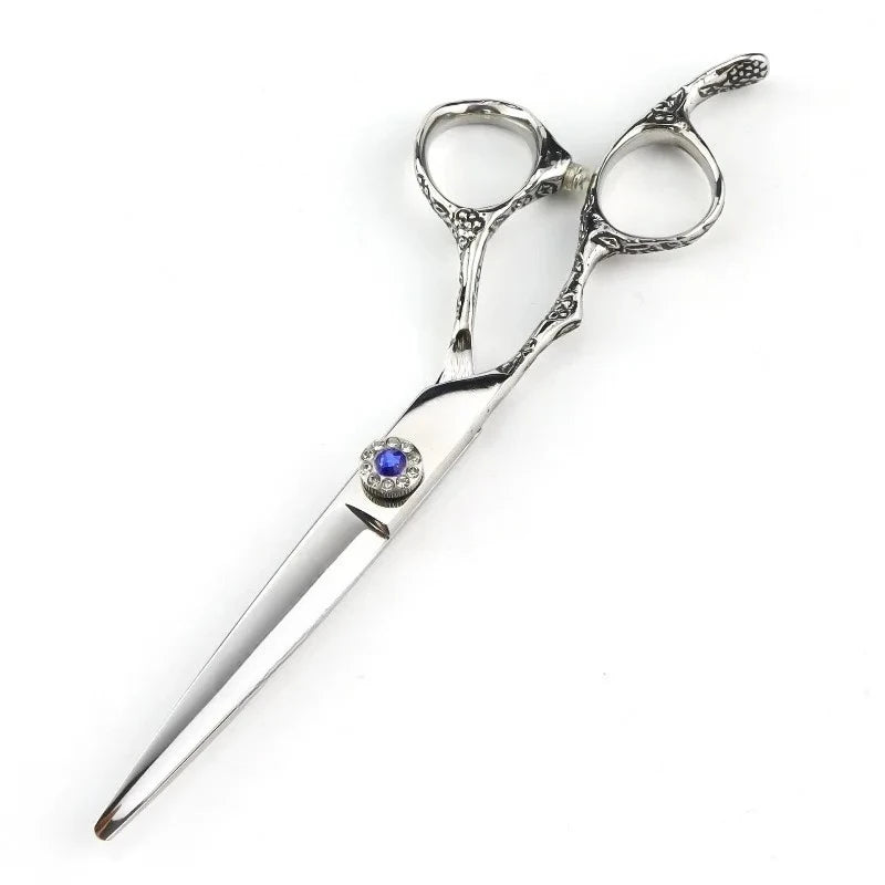 6 Inch Hairdressing Scissors Barber Authentic Professional Shears Flat Exclusive Thinning Clipper Hair Cutting Tools Peaceful Pleasures Health and Wellness flat shear