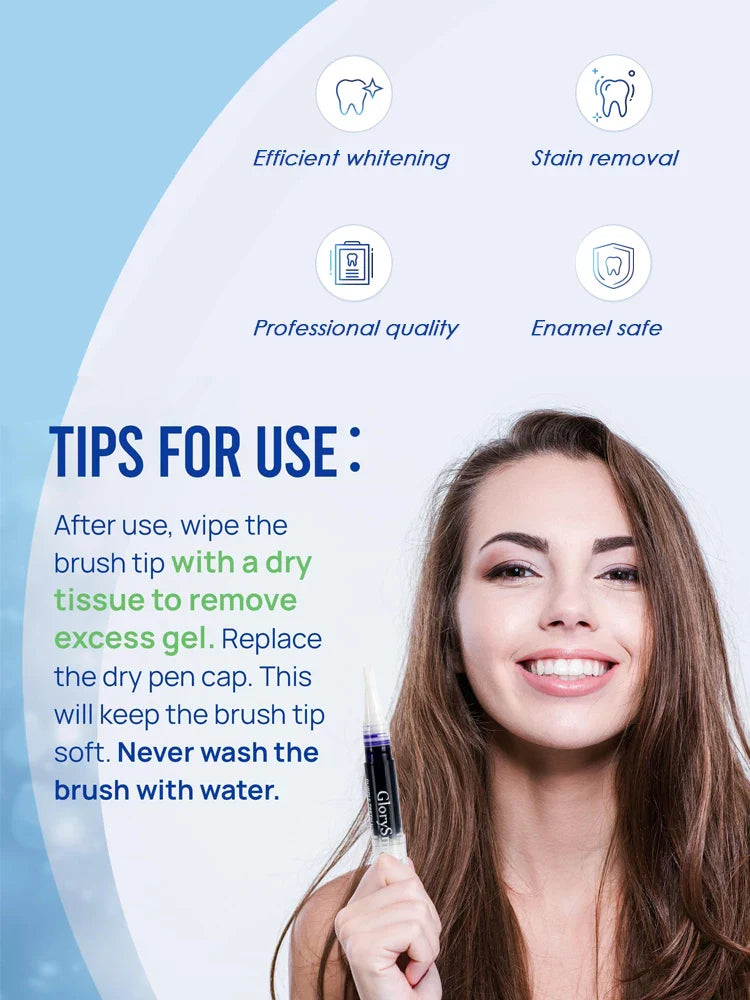 GlorySmile Purple Teeth Whitening Pen – No Sensitivity | 9ml