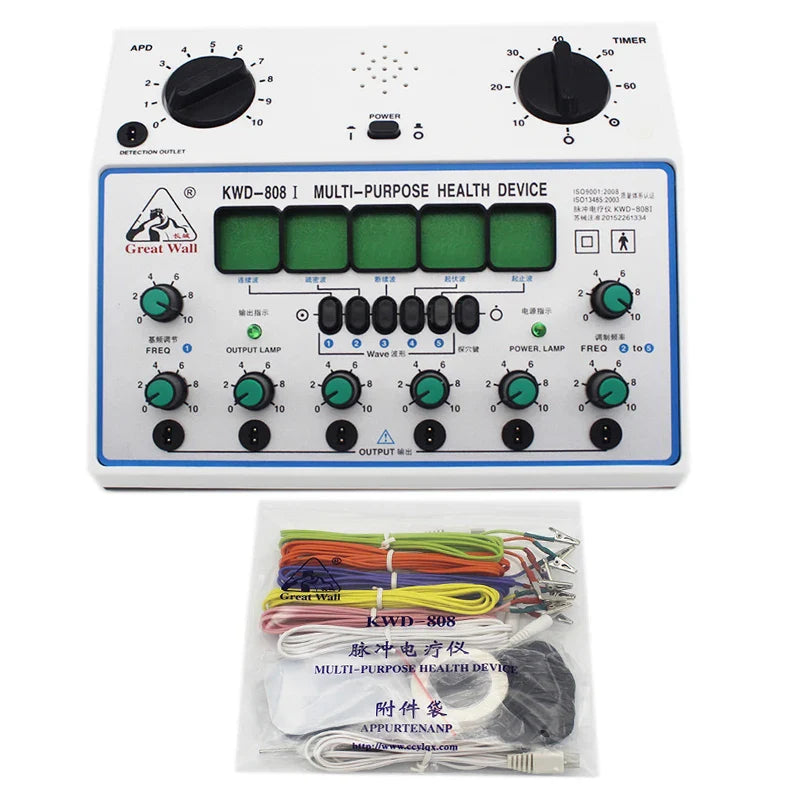 Electronic Acupuncture Electrotherapy Massager | 6-Channel TENS