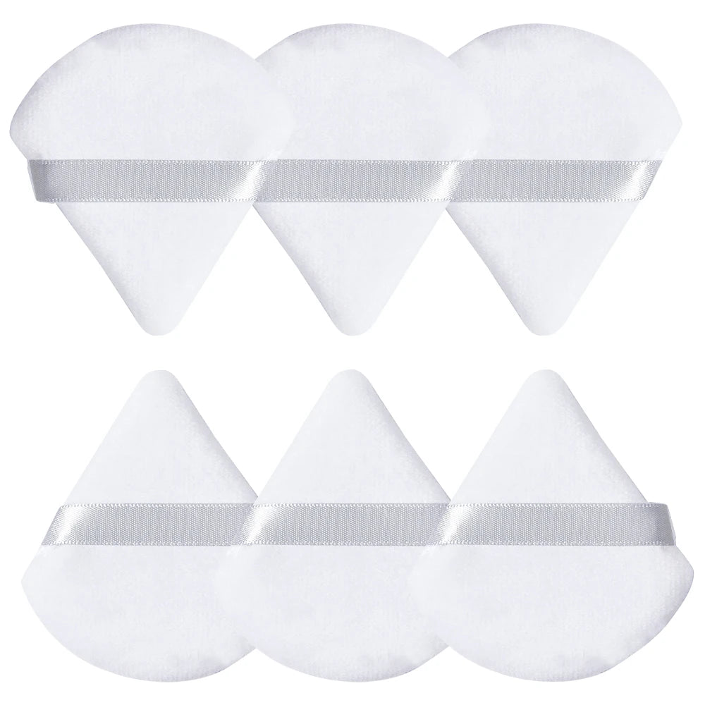 RUNTOIN Triangle Powder Puff Mini Finger Makeup Sponge 6-20 Pc