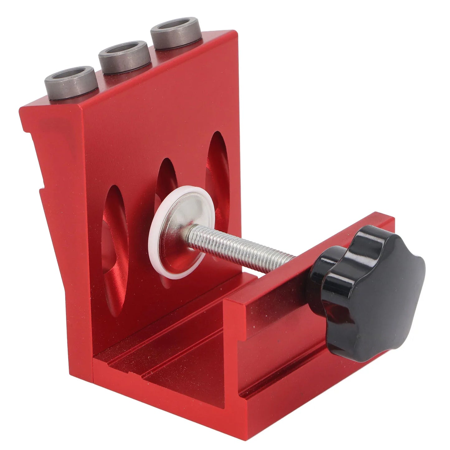 Pocket Hole Jig Aluminum Alloy Dowel System Woodworking DIY Projects