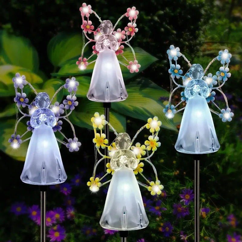 Solar Angel Butterfly Garden Light | LED Waterproof Outdoor Decor