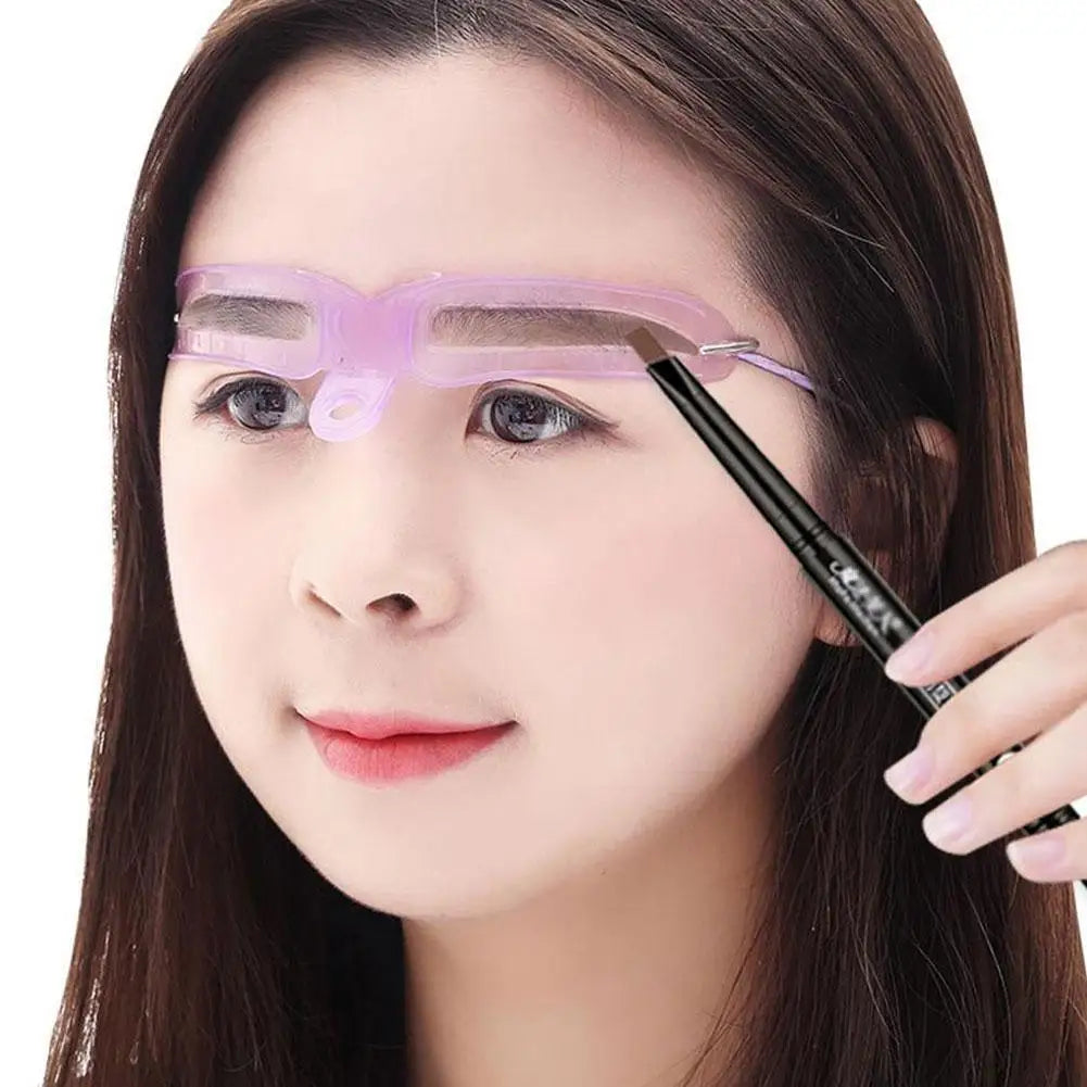 8-in-1 Reusable Eyebrow Stencil Kit – Brow Shaping Tool